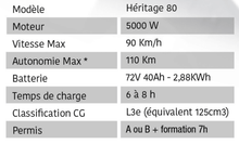 Load image into Gallery viewer, YOUBEE HERITAGE 80 - SCOOTER ÉLECTRIQUE - PIE TECHNOLOGIE