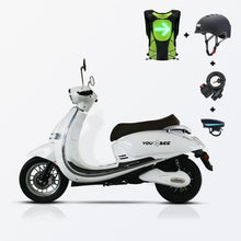 Cargue la imagen en el visor de la galería, YOUBEE HERITAGE 50 - SCOOTER ELECTRIQUE - PIE TECHNOLOGIE