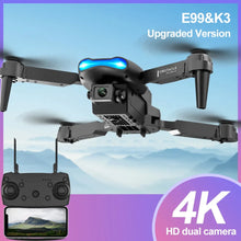 Laden Sie das Bild in den Betrachter der Galerie, Drone E99 K3 Pro avec caméra HD 4K

