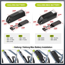 Cargue la imagen en el visor de la galería, Batterie vélo électrique 36V 48V 52V BMS
