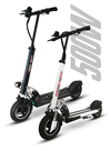 trottinette électrique speedtrott st16 gx noir blanc 500W